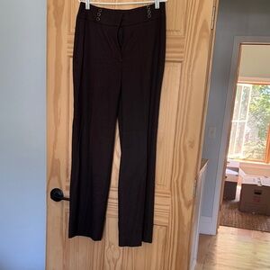 White House Black Market Dark Brown Women's Trousers